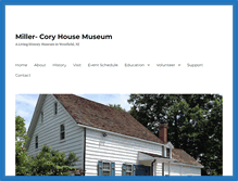 Tablet Screenshot of millercoryhouse.org